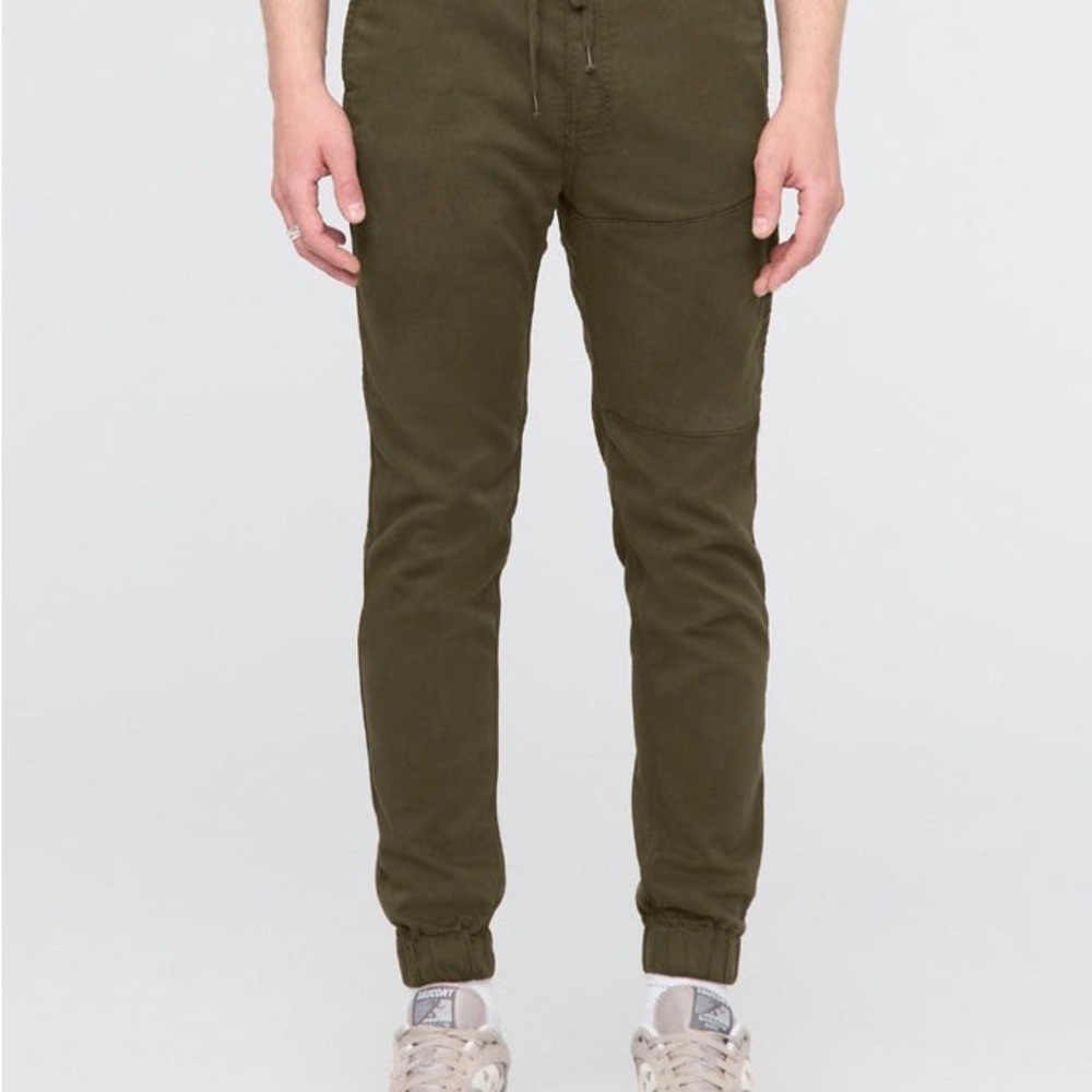 Duer Olive Green Joggers (Slim fit) 32x29